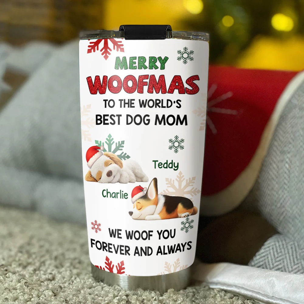 Always Woof You - Personalized Custom Tumbler - Image 3