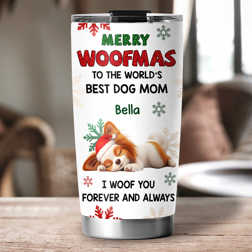 Always Woof You - Personalized Custom Tumbler - Image 5