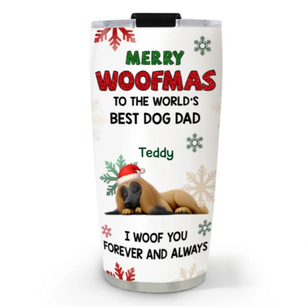 Always Woof You - Personalized Custom Tumbler - Image 6