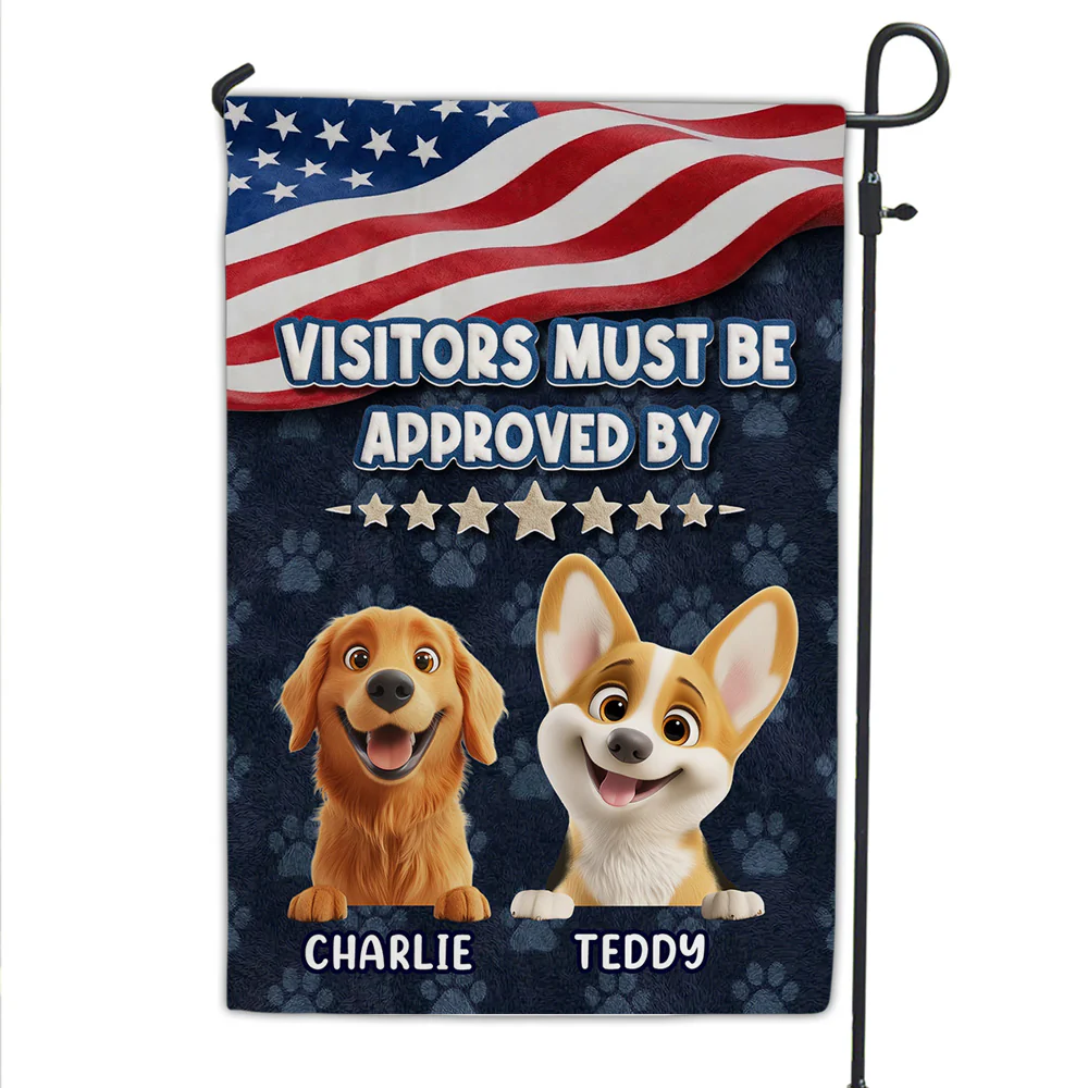Approved By - Personalized Custom Flag