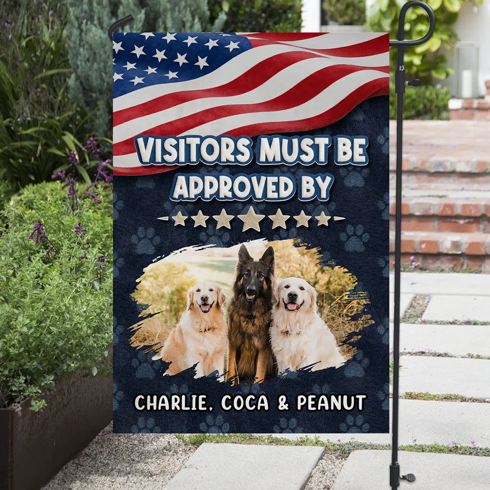 Approved By Photo - Personalized Custom Flag - Image 4