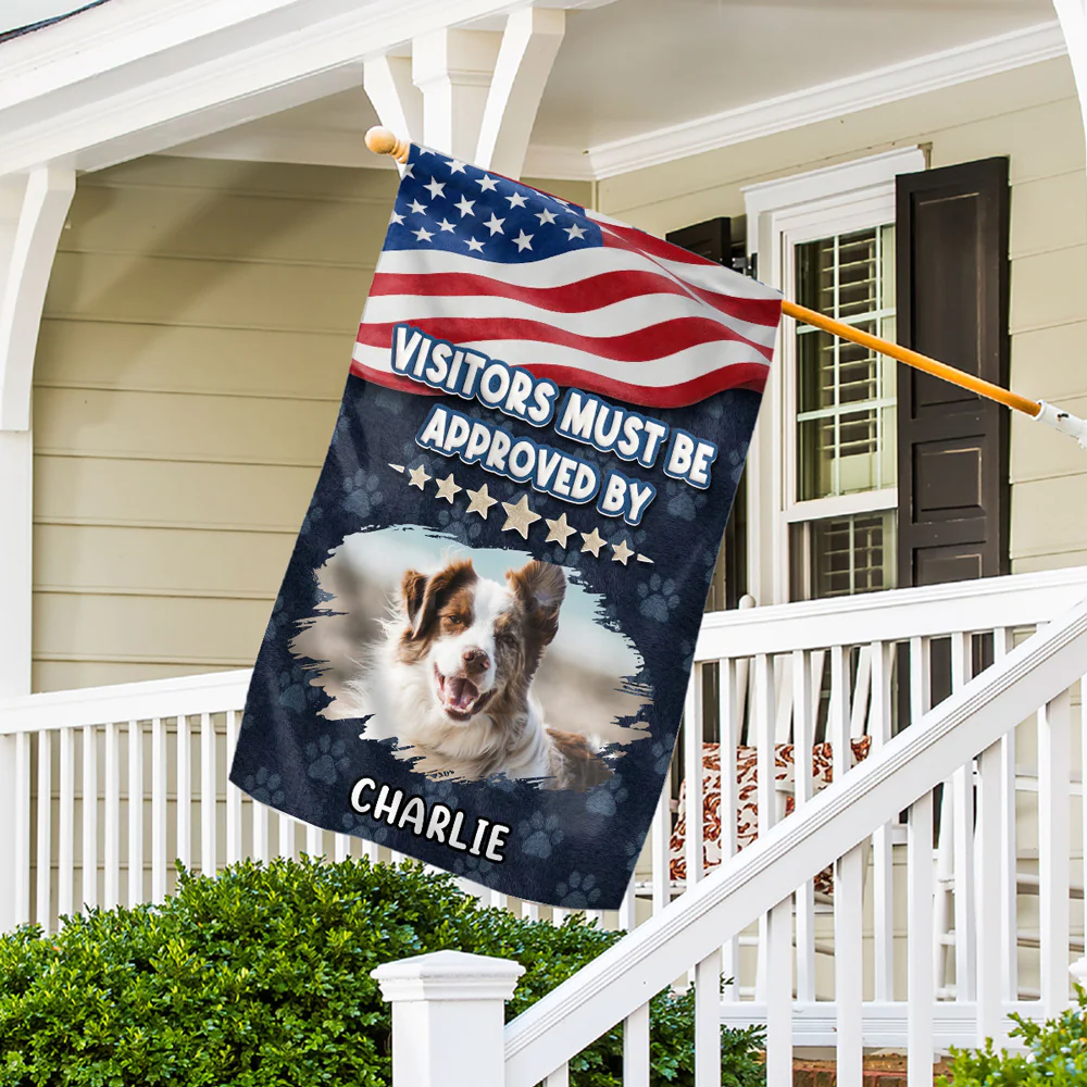 Approved By Photo - Personalized Custom Flag - Image 5