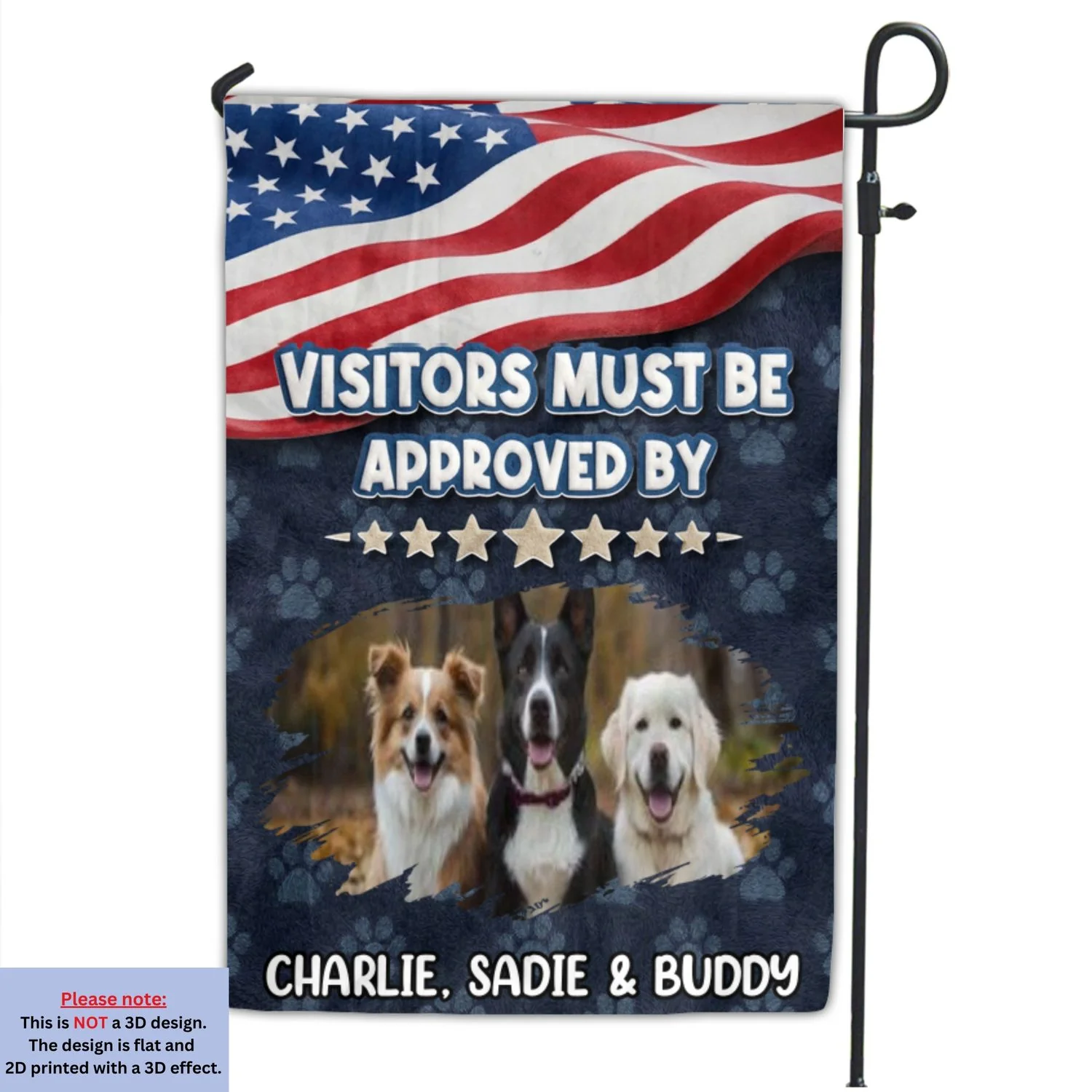 Approved By Photo - Personalized Custom Flag - Image 7