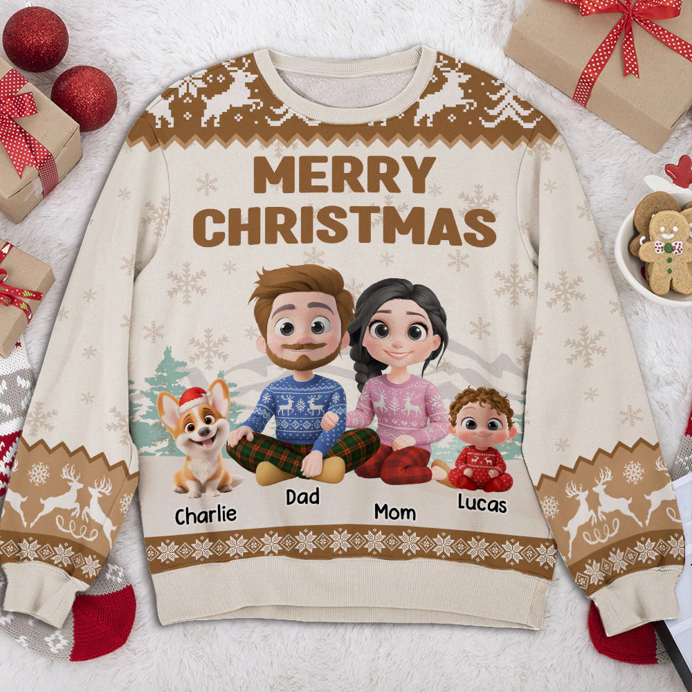 As A Family Now Onwards For Kid - Personalized Custom All-Over-Print Sweatshirt