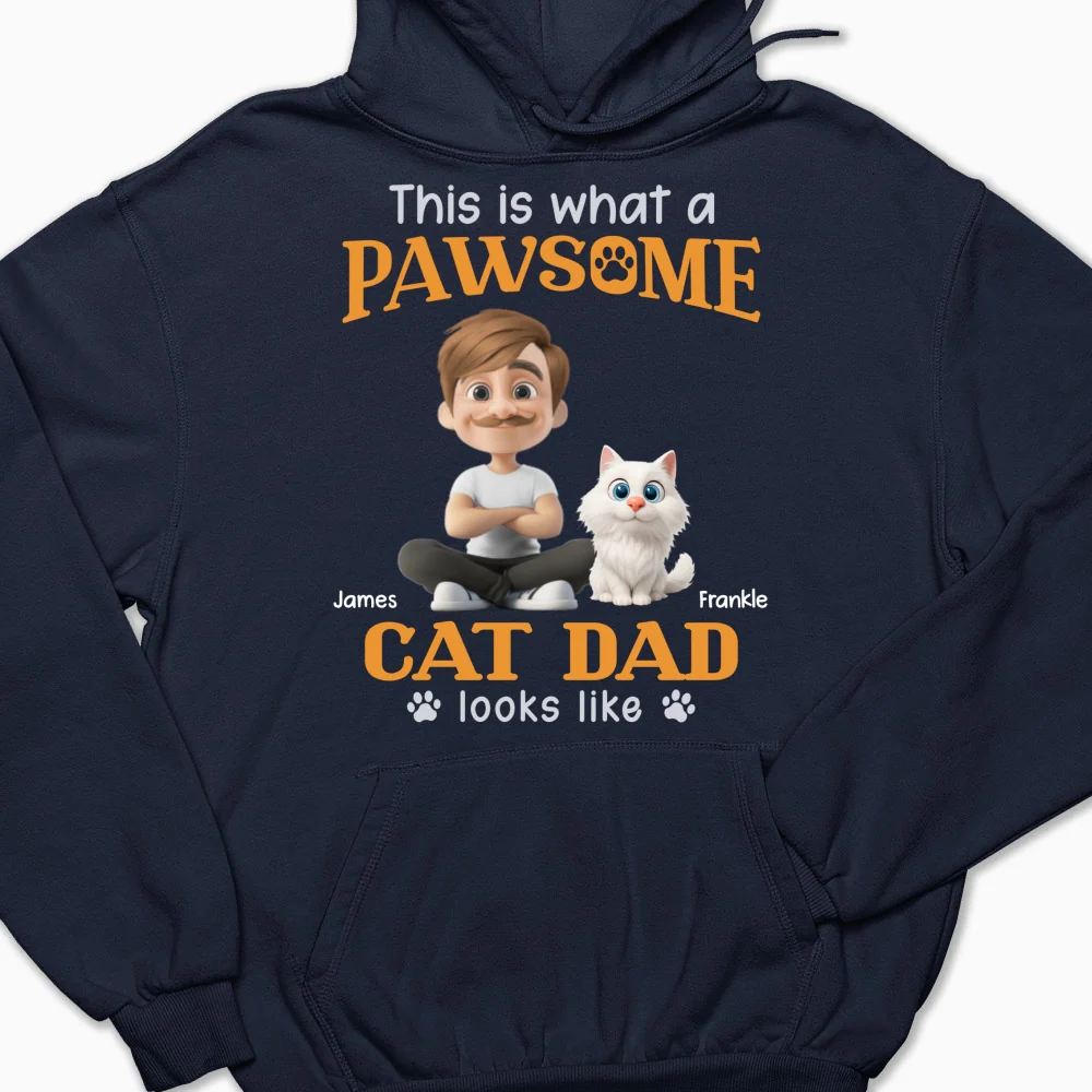 Awesome Dad I Might Say - Personalized Custom Hoodie - Image 4