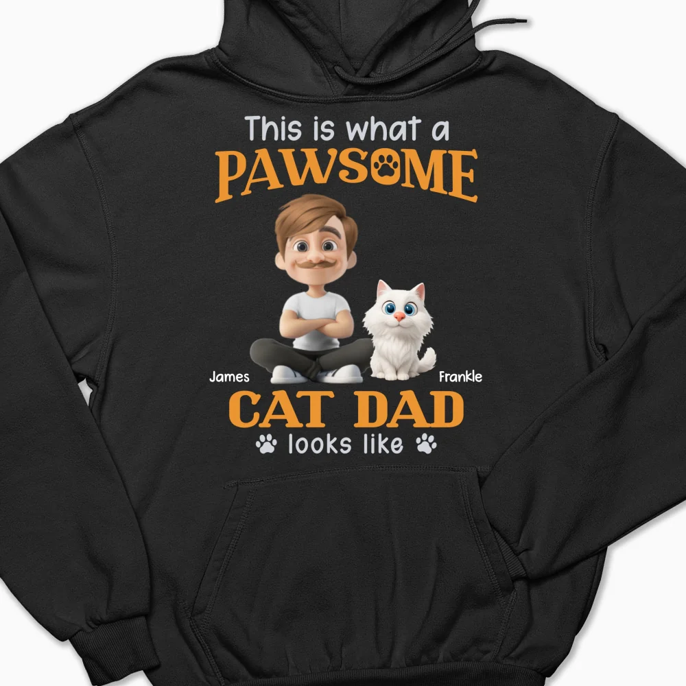 Awesome Dad I Might Say - Personalized Custom Hoodie - Image 5