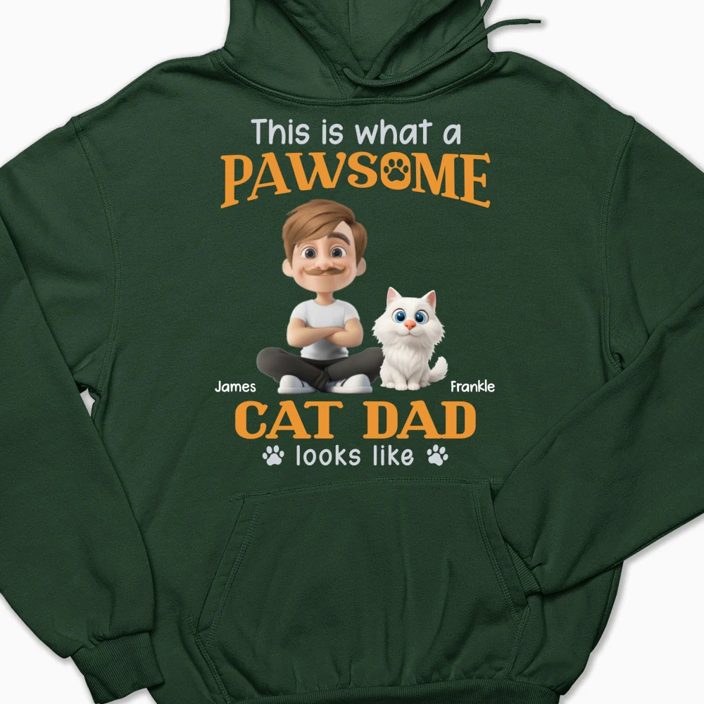Awesome Dad I Might Say - Personalized Custom Hoodie - Image 6