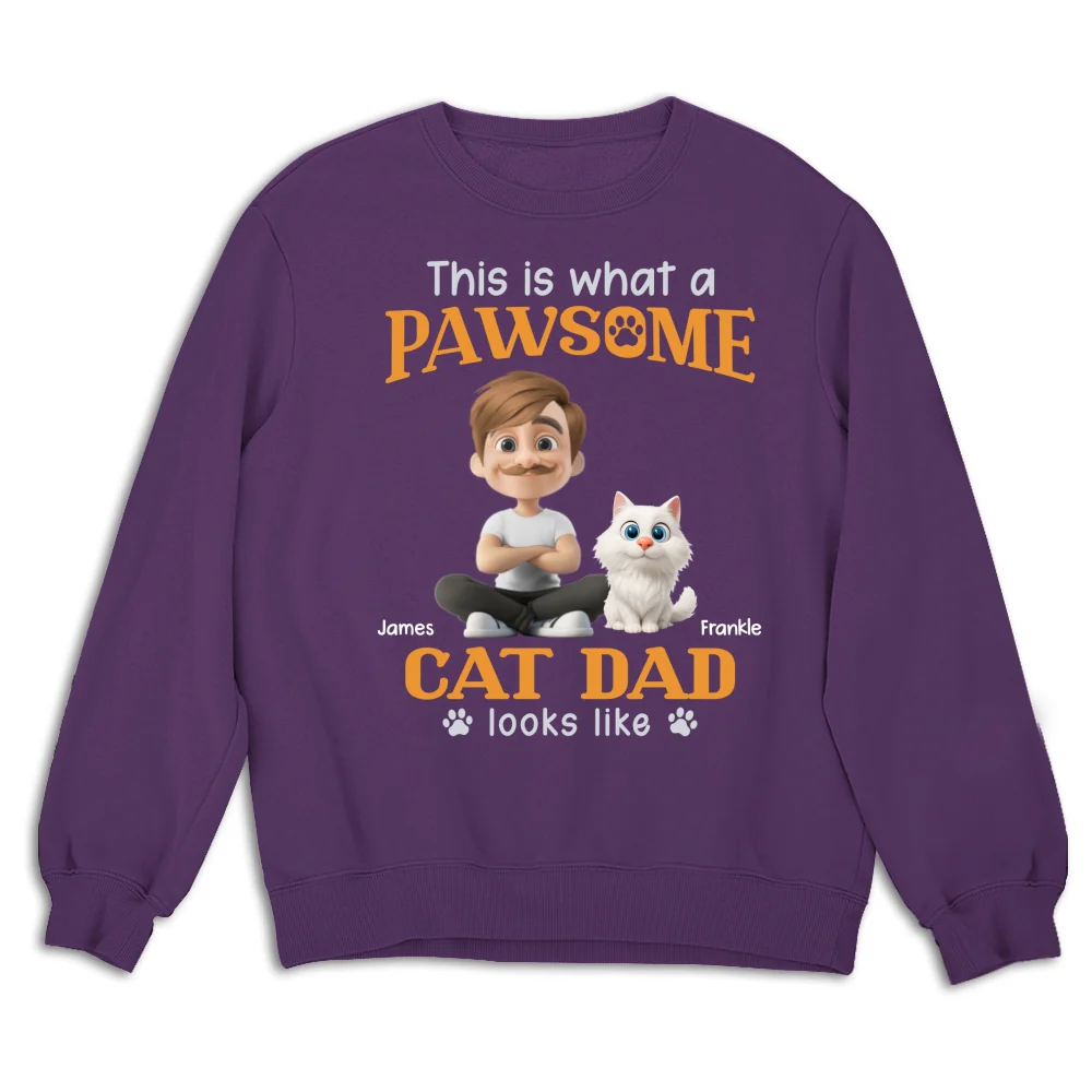 Awesome Dad I Might Say - Personalized Custom Sweatshirt - Image 6
