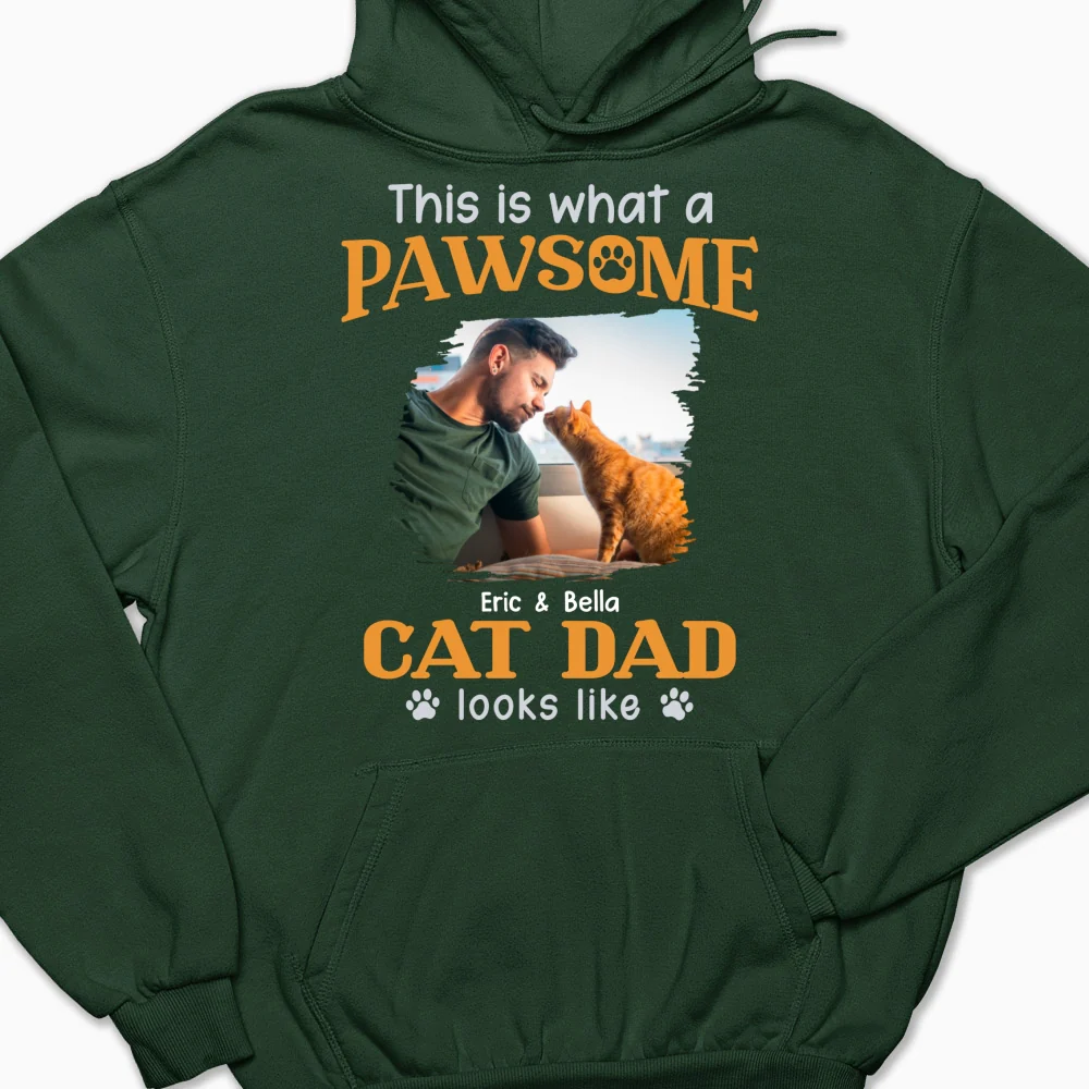 Awesome Dad I Might Say Photo - Personalized Custom Hoodie - Image 5