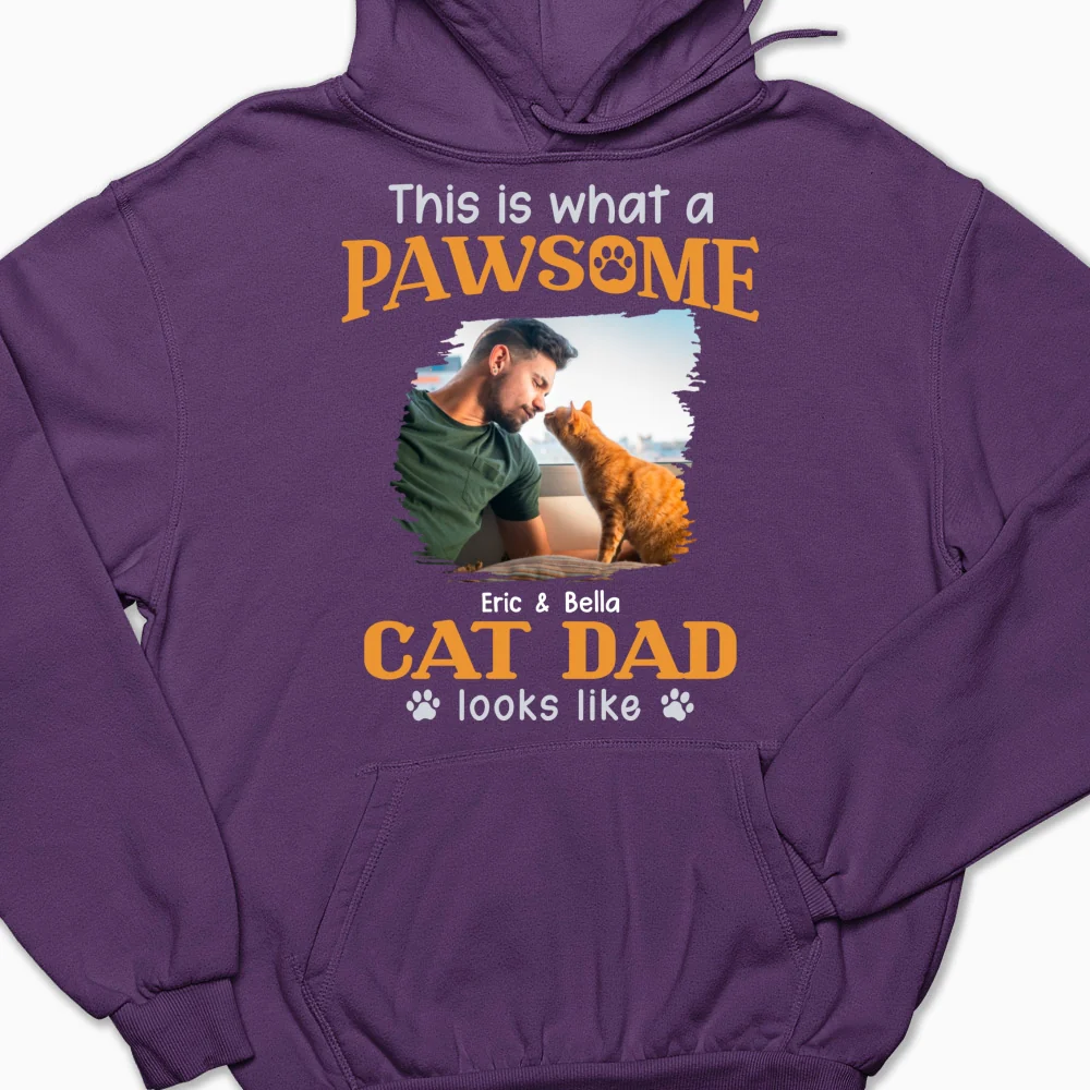 Awesome Dad I Might Say Photo - Personalized Custom Hoodie - Image 6