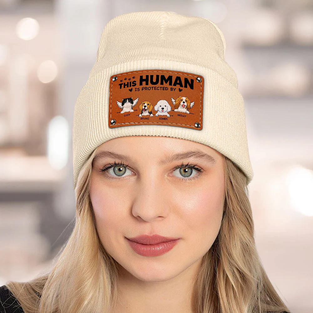Baby Is Protected - Personalized Custom Beanie - Image 4