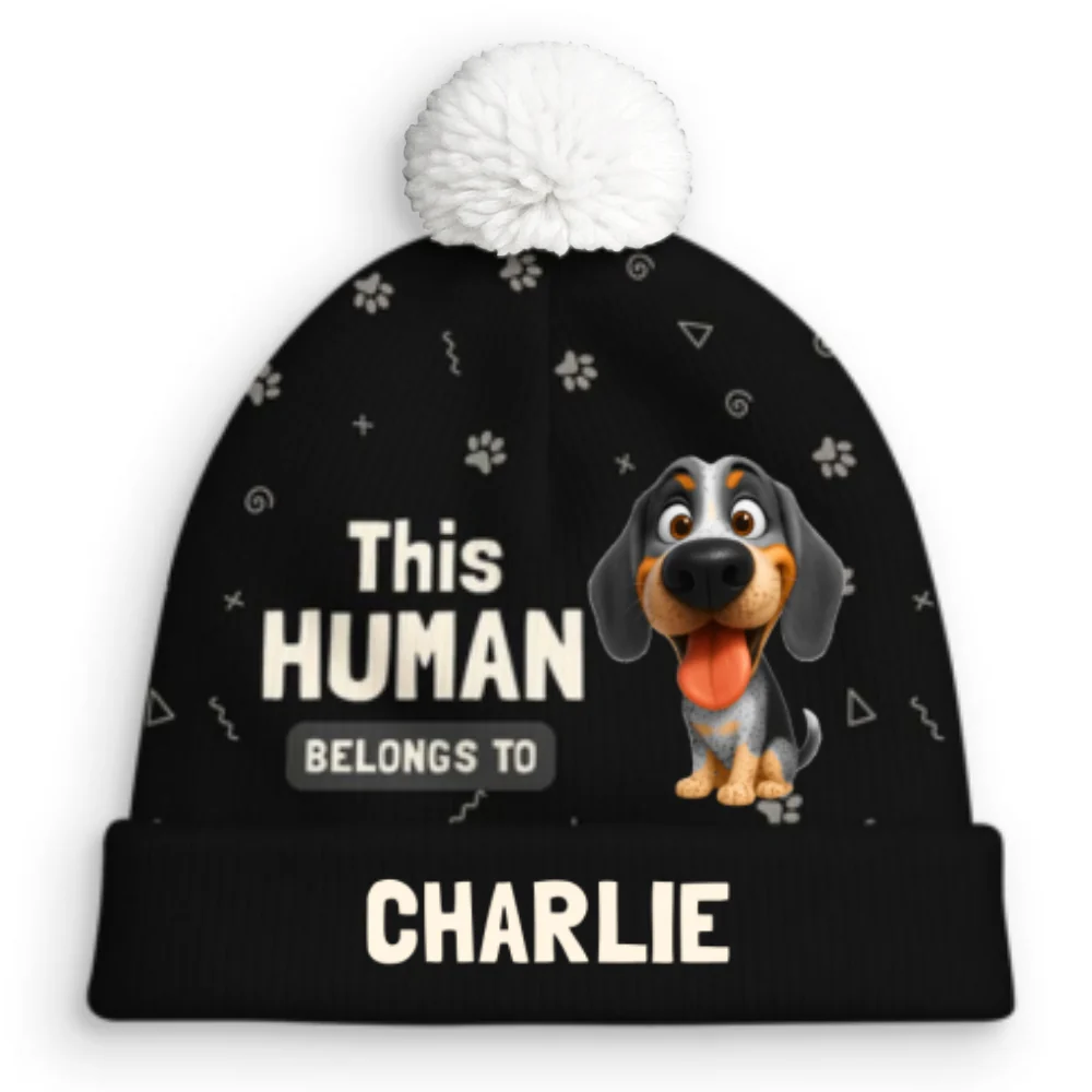 Belong To You - Personalized Custom Bobble Beanie Hat - Image 9