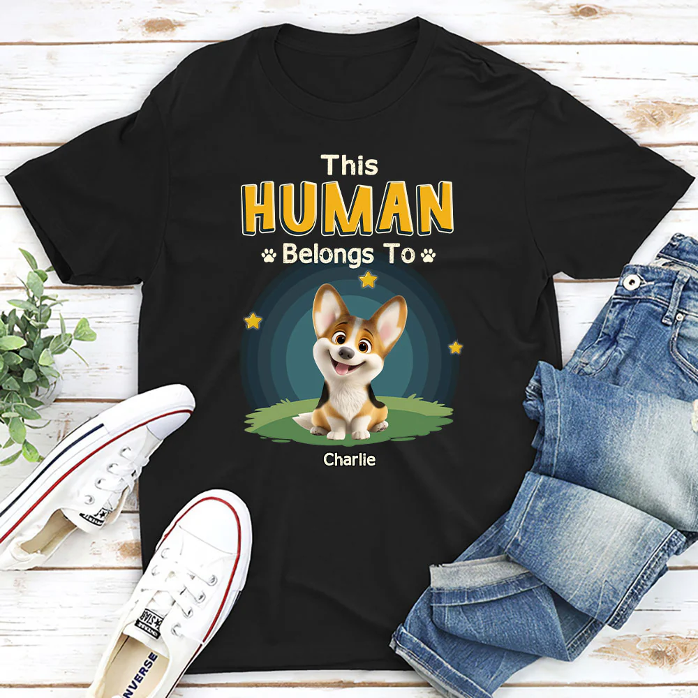 Belongs To Me - Personalized Custom Unisex T-Shirt - Image 2