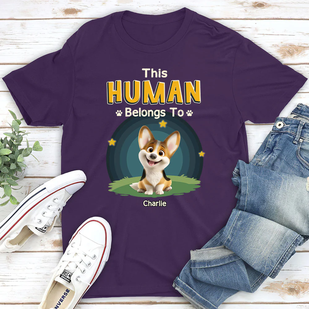 Belongs To Me - Personalized Custom Unisex T-Shirt - Image 4