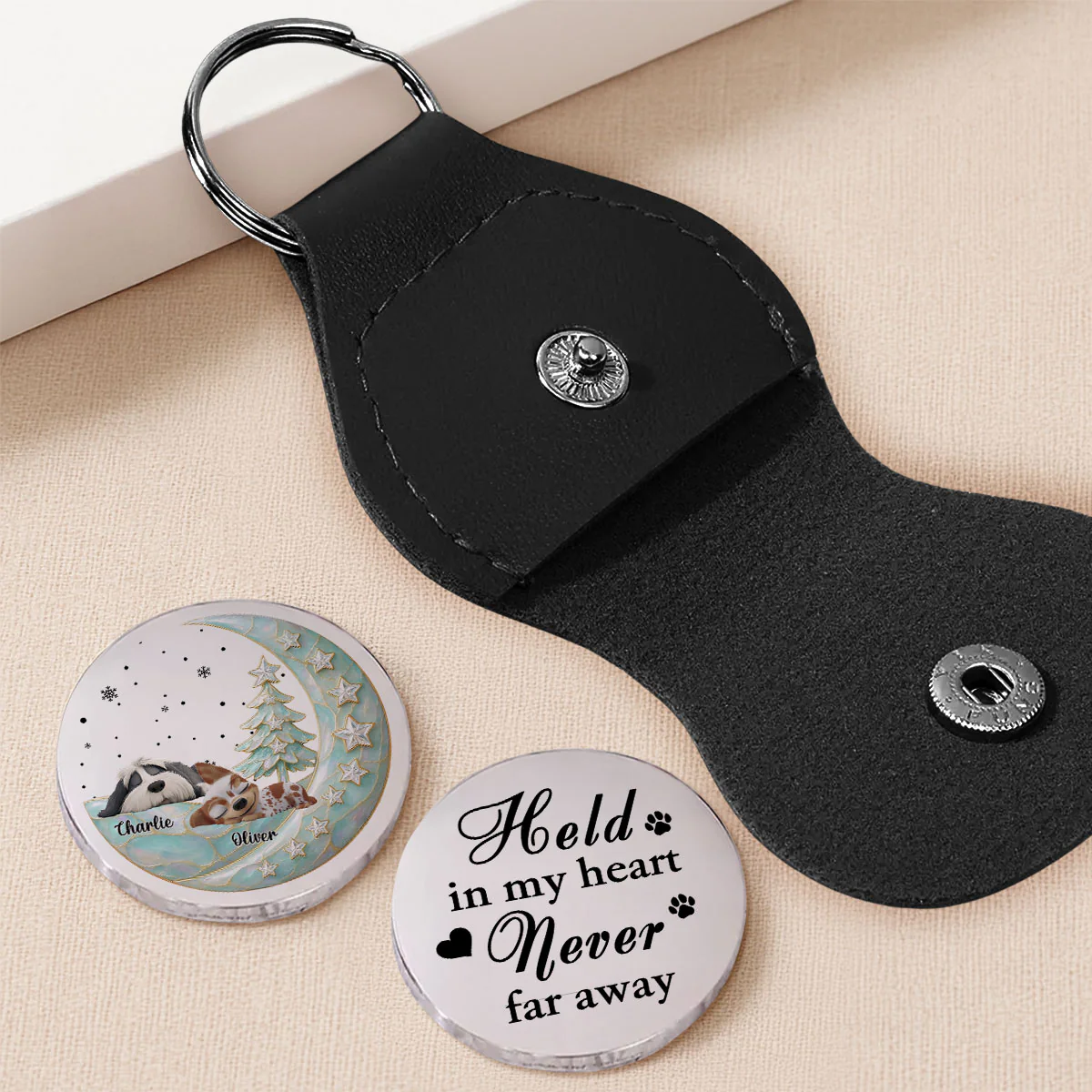 Beside Pearl Of You - Personalized Custom 3D Effect Pocket Hug - Image 2