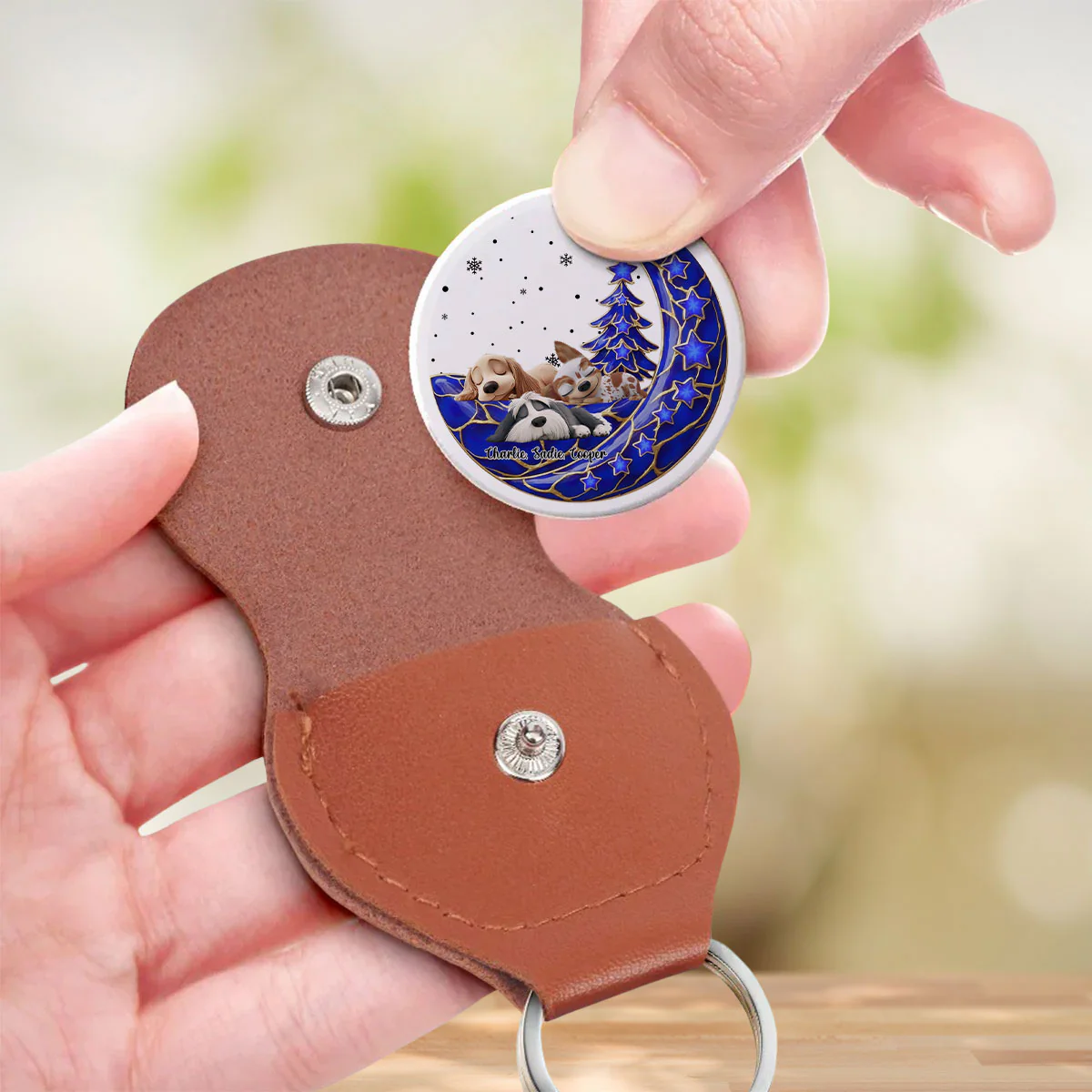Beside Pearl Of You - Personalized Custom 3D Effect Pocket Hug - Image 3