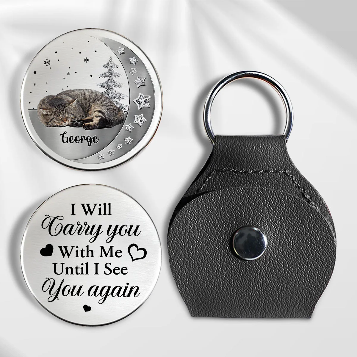 Beside You Custom Photo - Personalized Custom 3D Effect Pocket Hug - Image 5