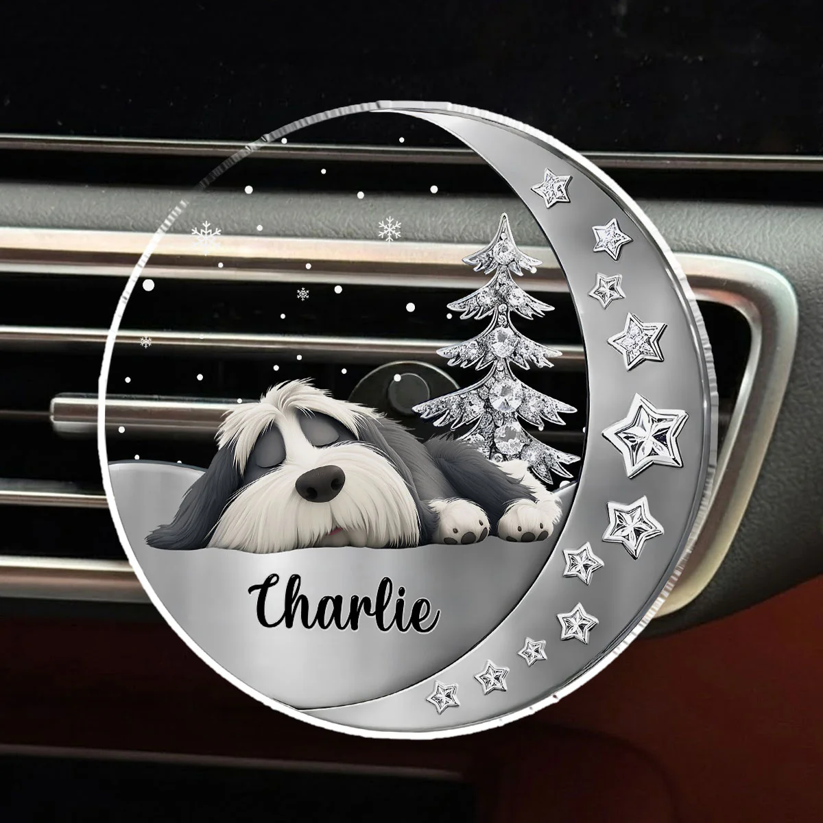 Beside You - Personalized Custom 3D Effect Car Vent Clip