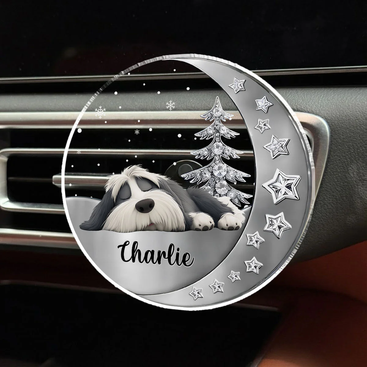 Beside You - Personalized Custom 3D Effect Car Vent Clip - Image 2