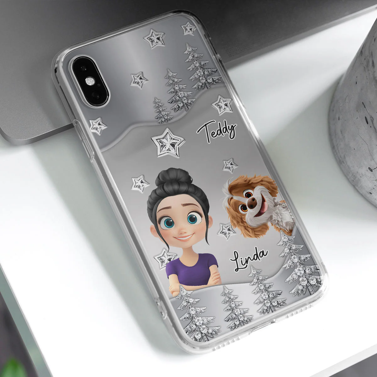 Beside You - Personalized Custom 3D Effect Phone Case - Image 2