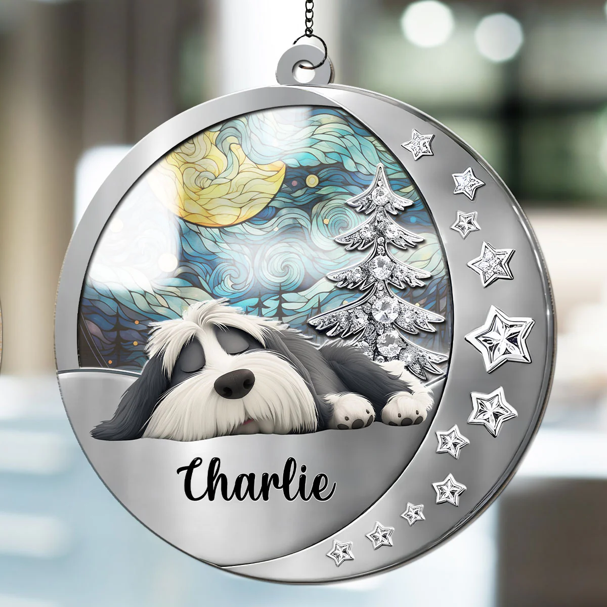 Beside You - Personalized Custom 3D Effect Suncatcher