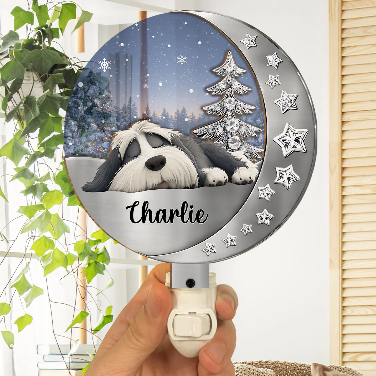 Beside You - Personalized Custom Wood And Acrylic Night Light