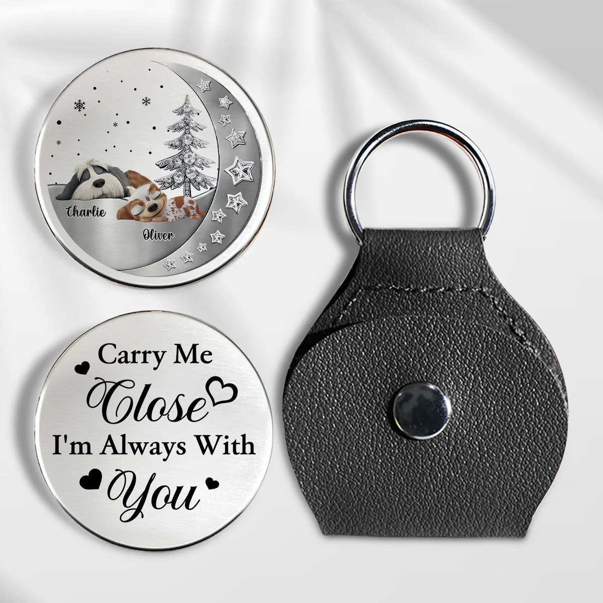 Beside You - Personalized Custom 3D Effect Pocket Hug - Image 2