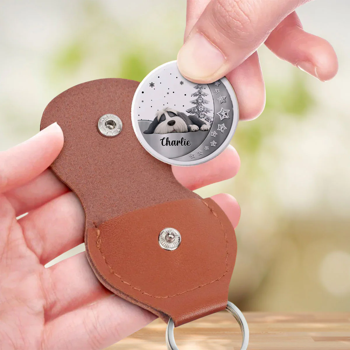 Beside You - Personalized Custom 3D Effect Pocket Hug - Image 4