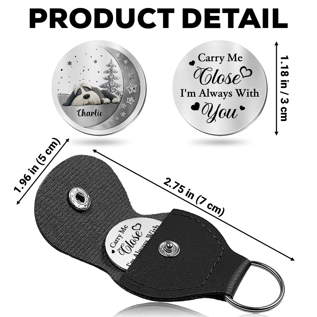 Beside You - Personalized Custom 3D Effect Pocket Hug - Image 6