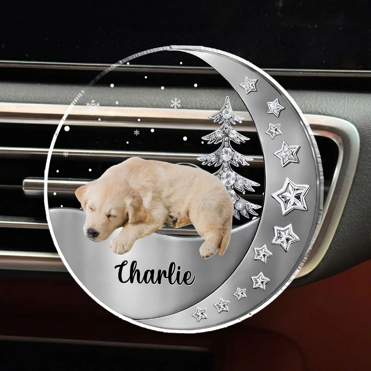 Beside You Photo - Personalized Custom 3D Effect Car Vent Clip