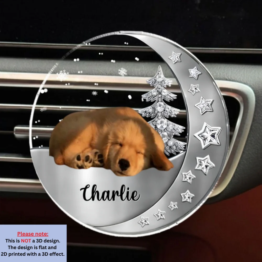 Beside You Photo - Personalized Custom 3D Effect Car Vent Clip - Image 2