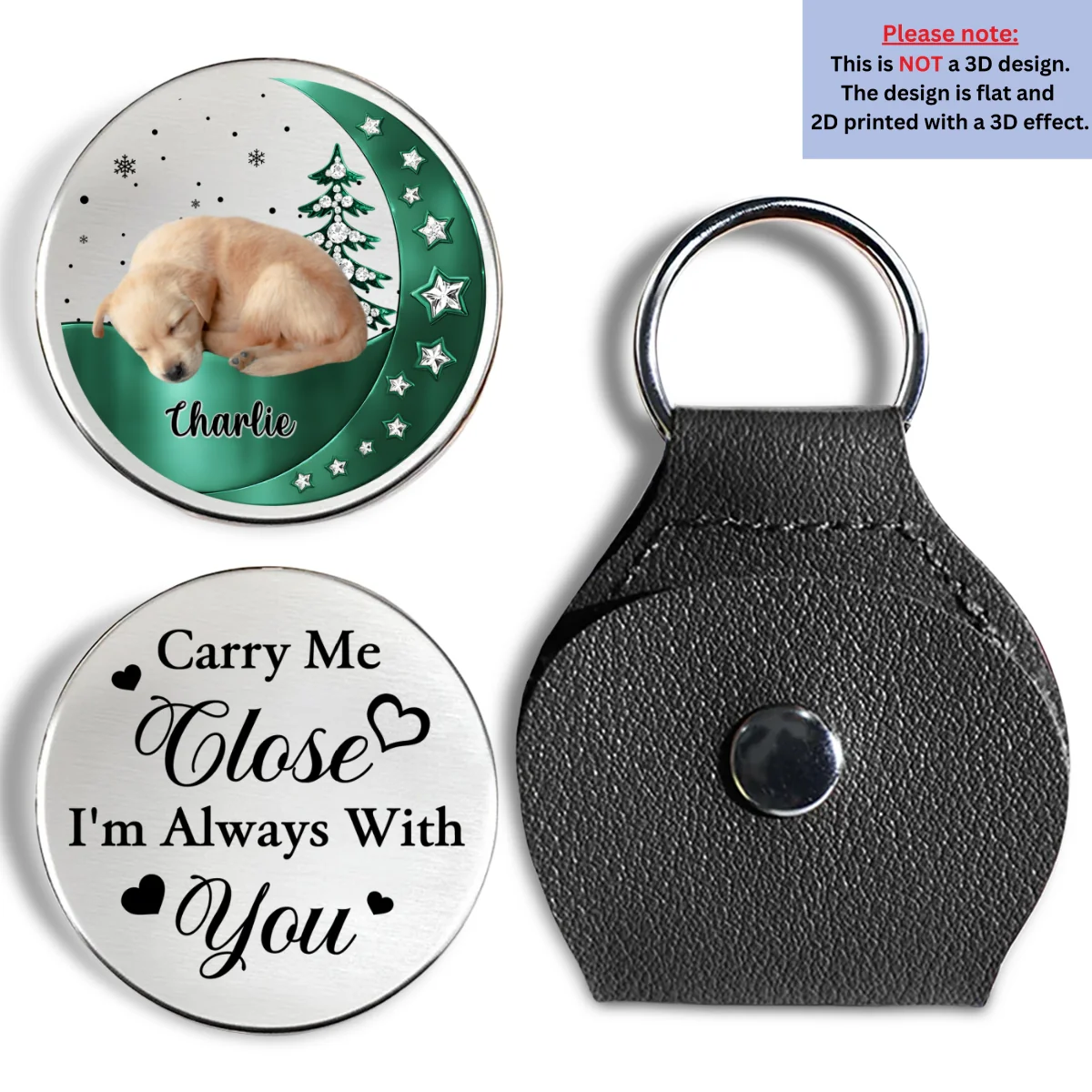 Beside You Ver 2 Photo - Personalized Custom 3D Effect Pocket Hug - Image 4