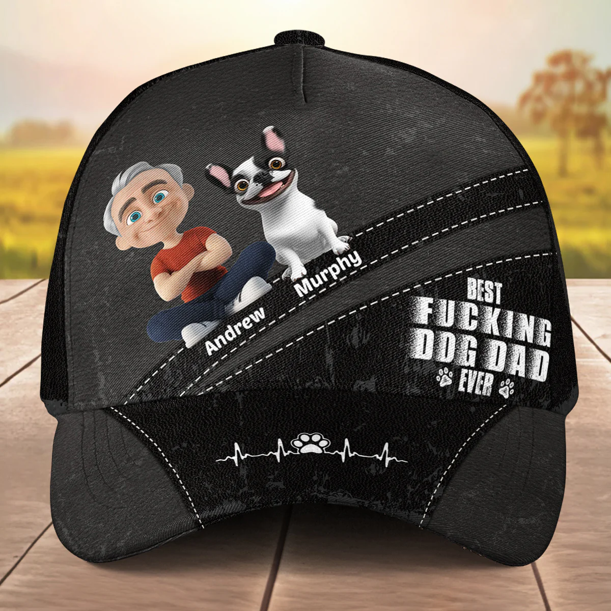 Best Dad Ever - Personalized Custom Classic Cap