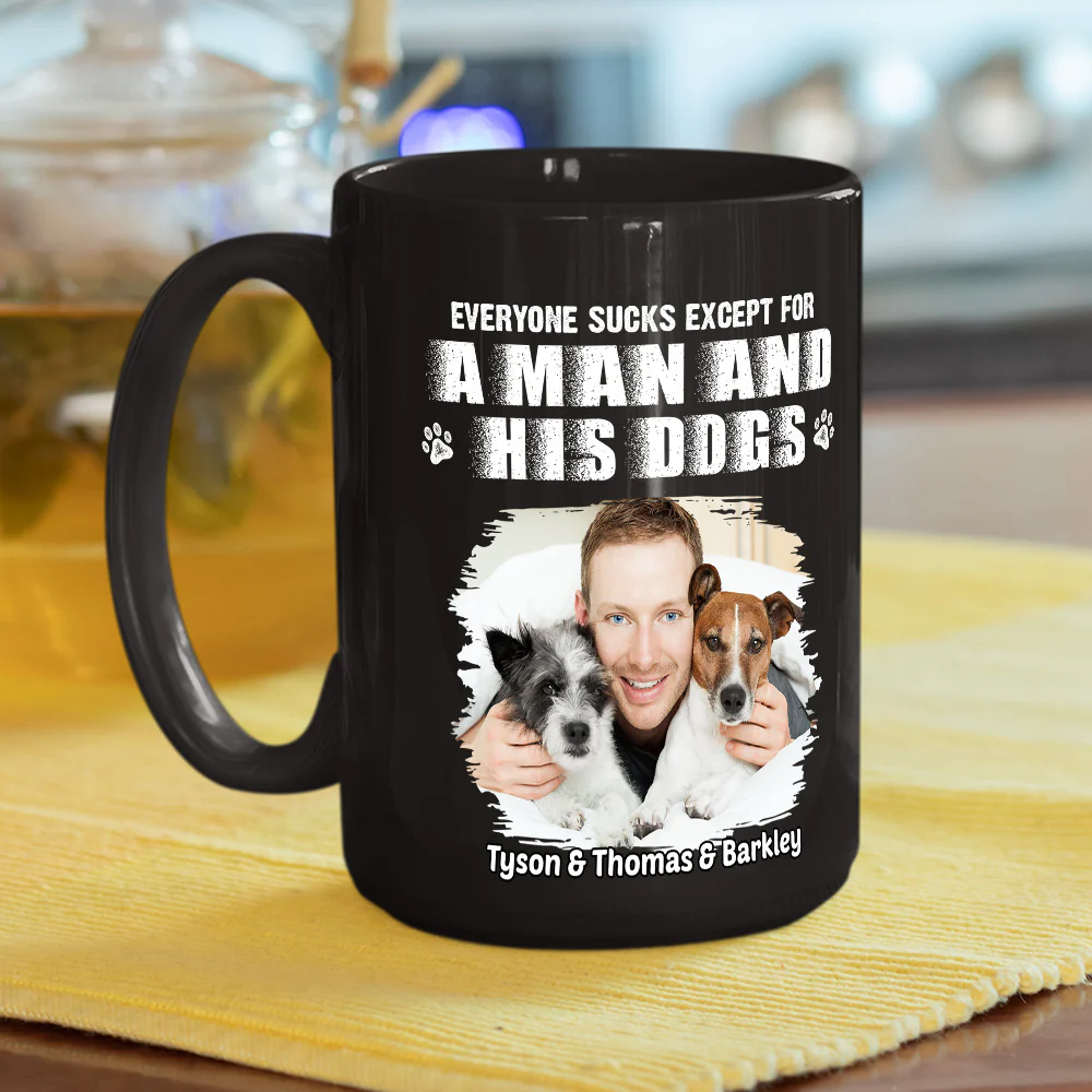 Best Dad Ever You And Me Ver Photo - Personalized Custom Coffee Mug - Image 3
