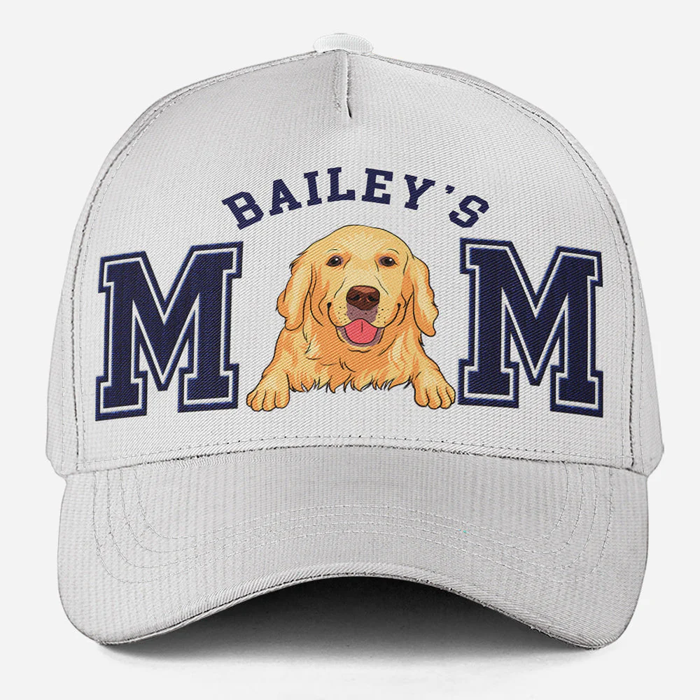 Best Dog Mom - Personalized Custom Cap