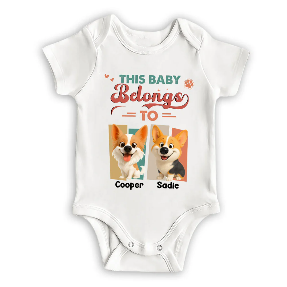 Best Dogs Friend - Personalized Custom Baby Onesie