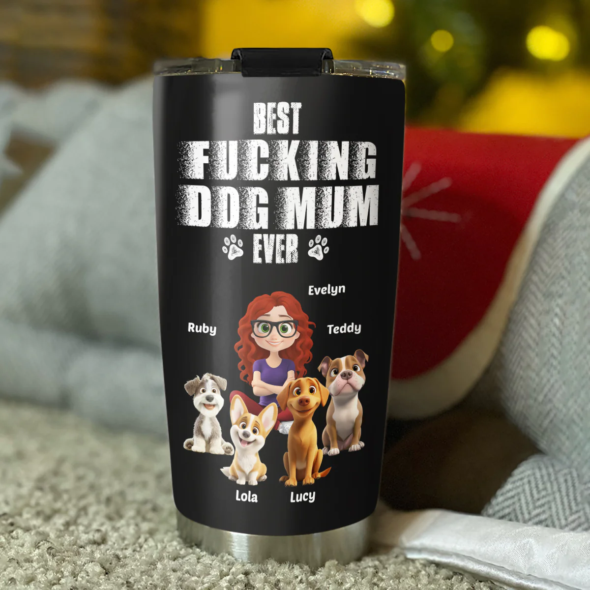 Best Mom Ever - Personalized Custom Tumbler - Image 3