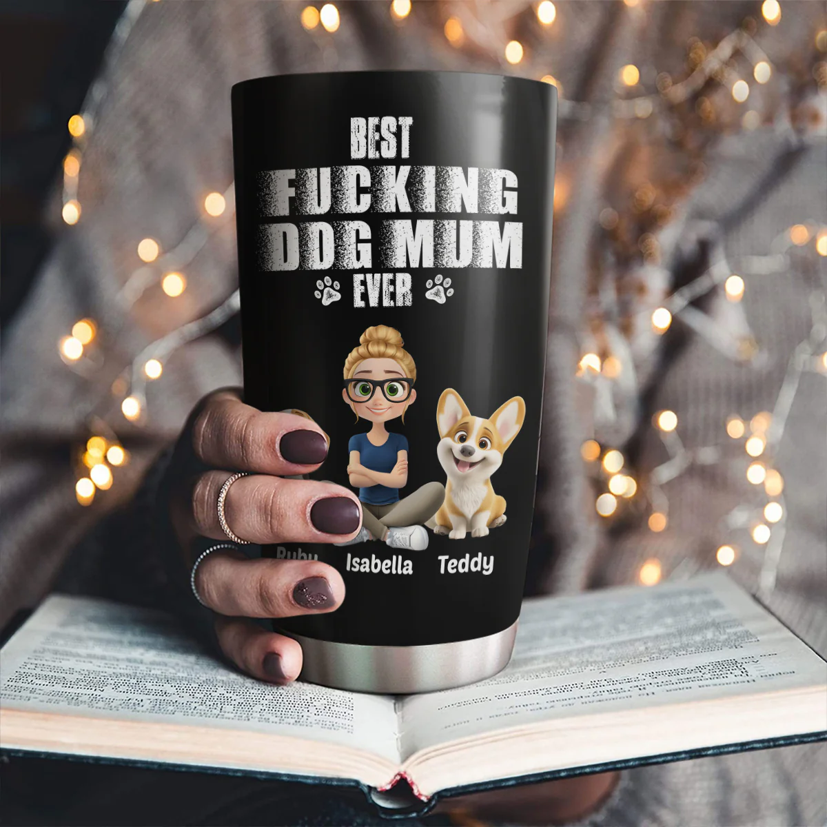 Best Mom Ever - Personalized Custom Tumbler - Image 4