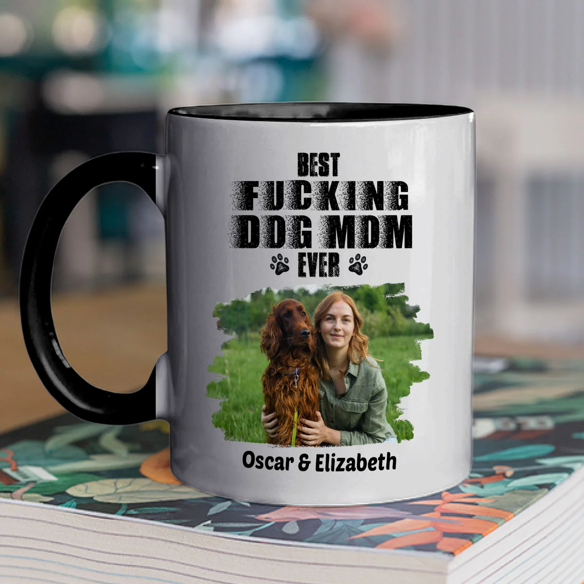 Best Mom Ever Photo - Personalized Custom Accent Mug