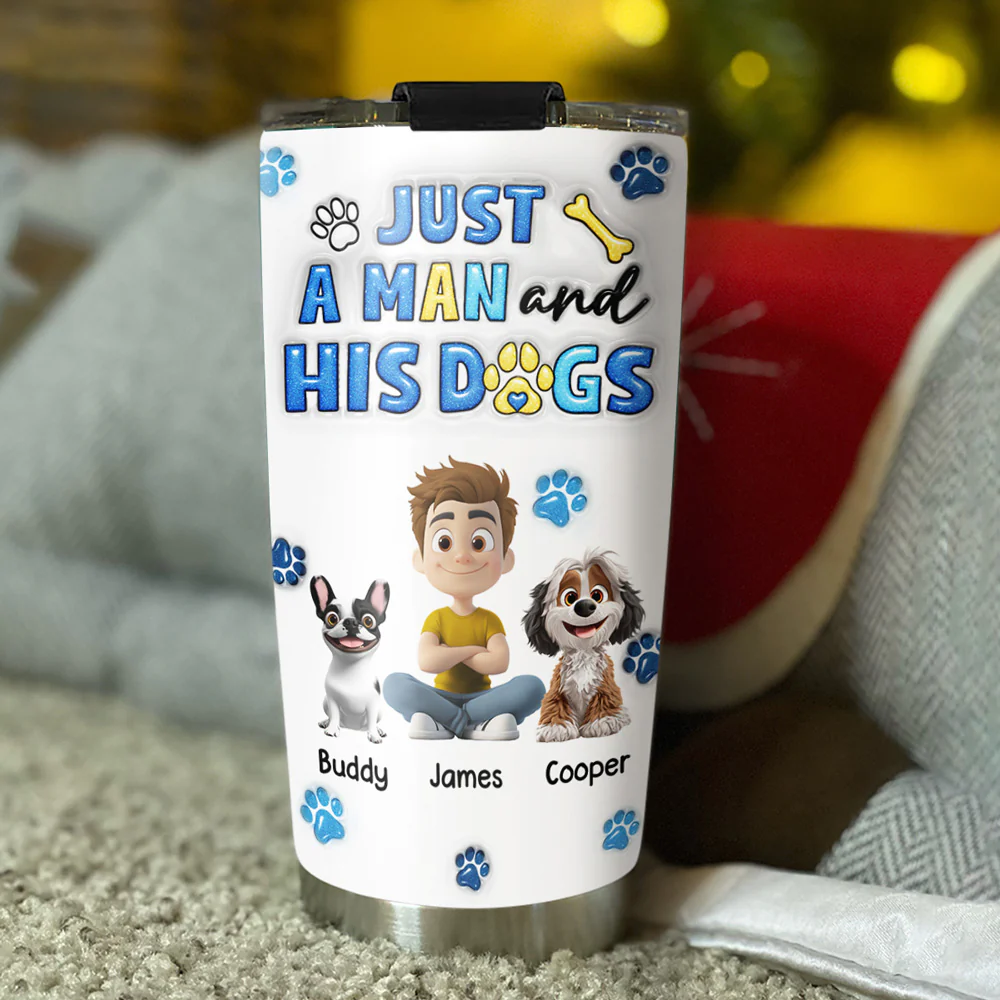 Best Mom For Sure - Personalized Custom 3D Inflated Effect Tumbler - Image 3