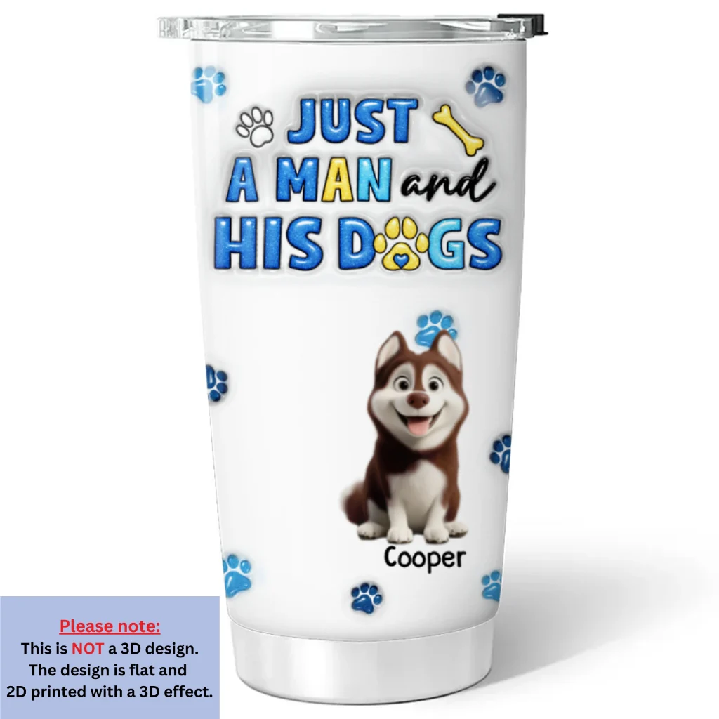 Best Mom For Sure - Personalized Custom 3D Inflated Effect Tumbler - Image 7