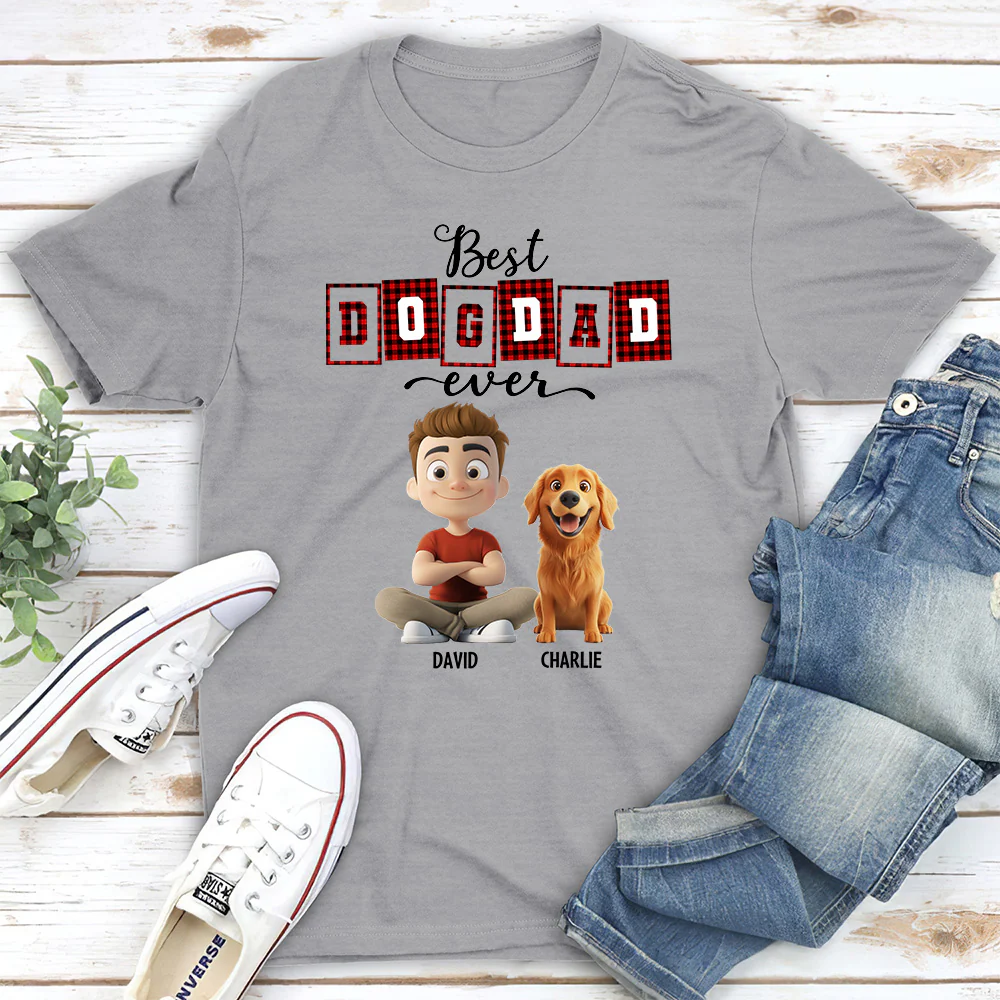 Best Mom Of The Year Cartoon - Personalized Custom Unisex T-Shirt - Image 4