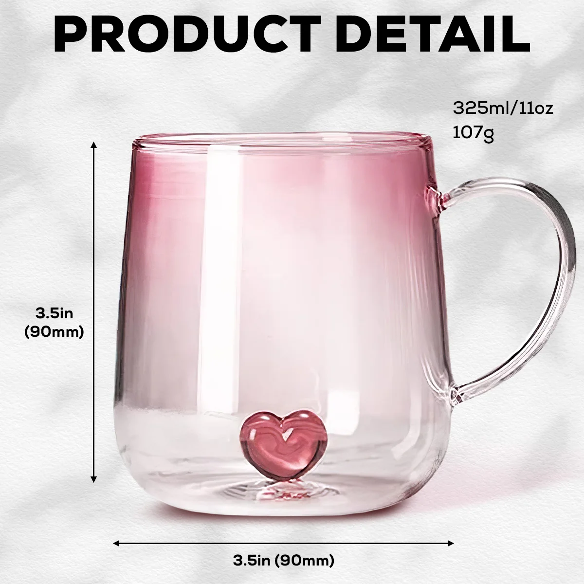 Best Mom To Me Photo - Personalized Custom Pink Gradient Glass Mug - Image 4