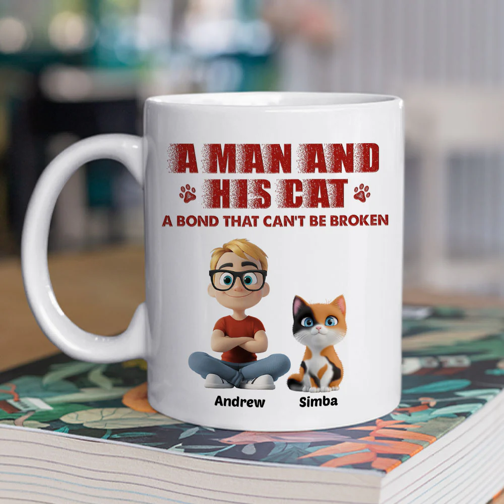 Best Parent To Cats - Personalized Custom Coffee Mug - Image 2