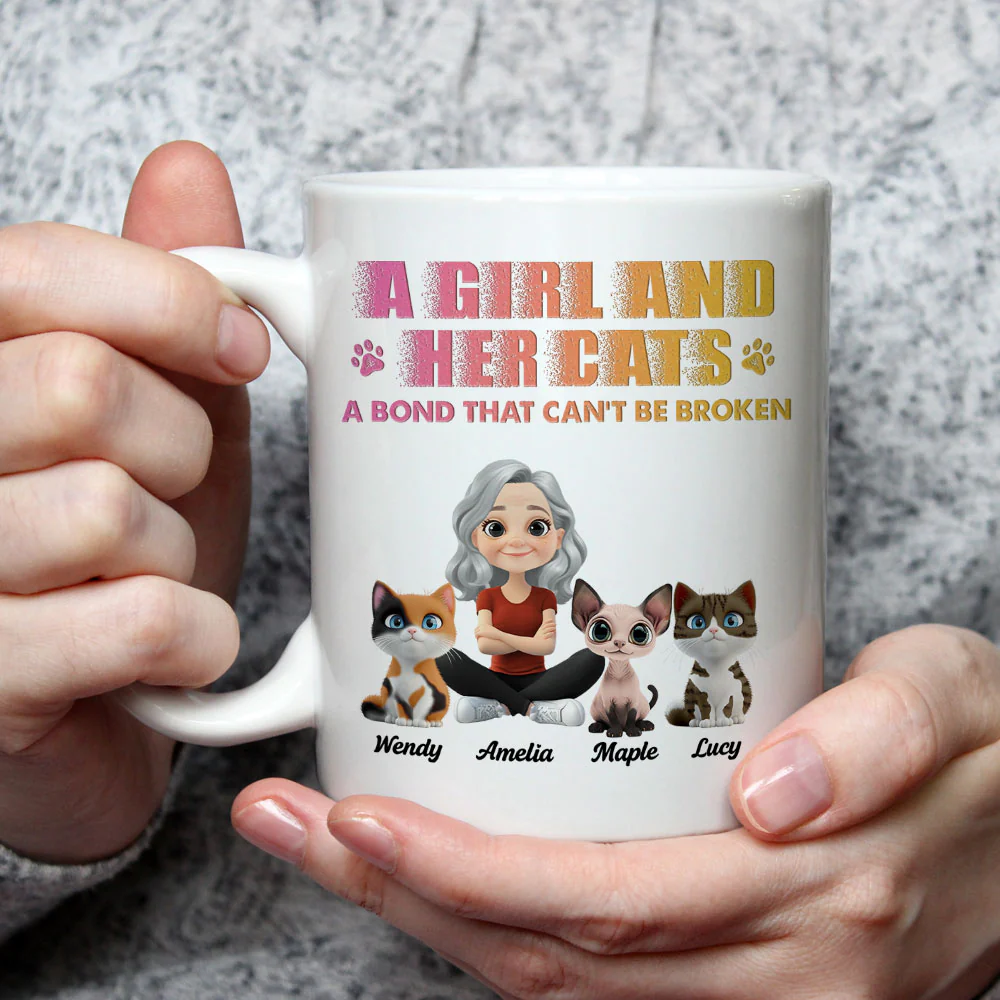 Best Parent To Cats - Personalized Custom Coffee Mug - Image 3