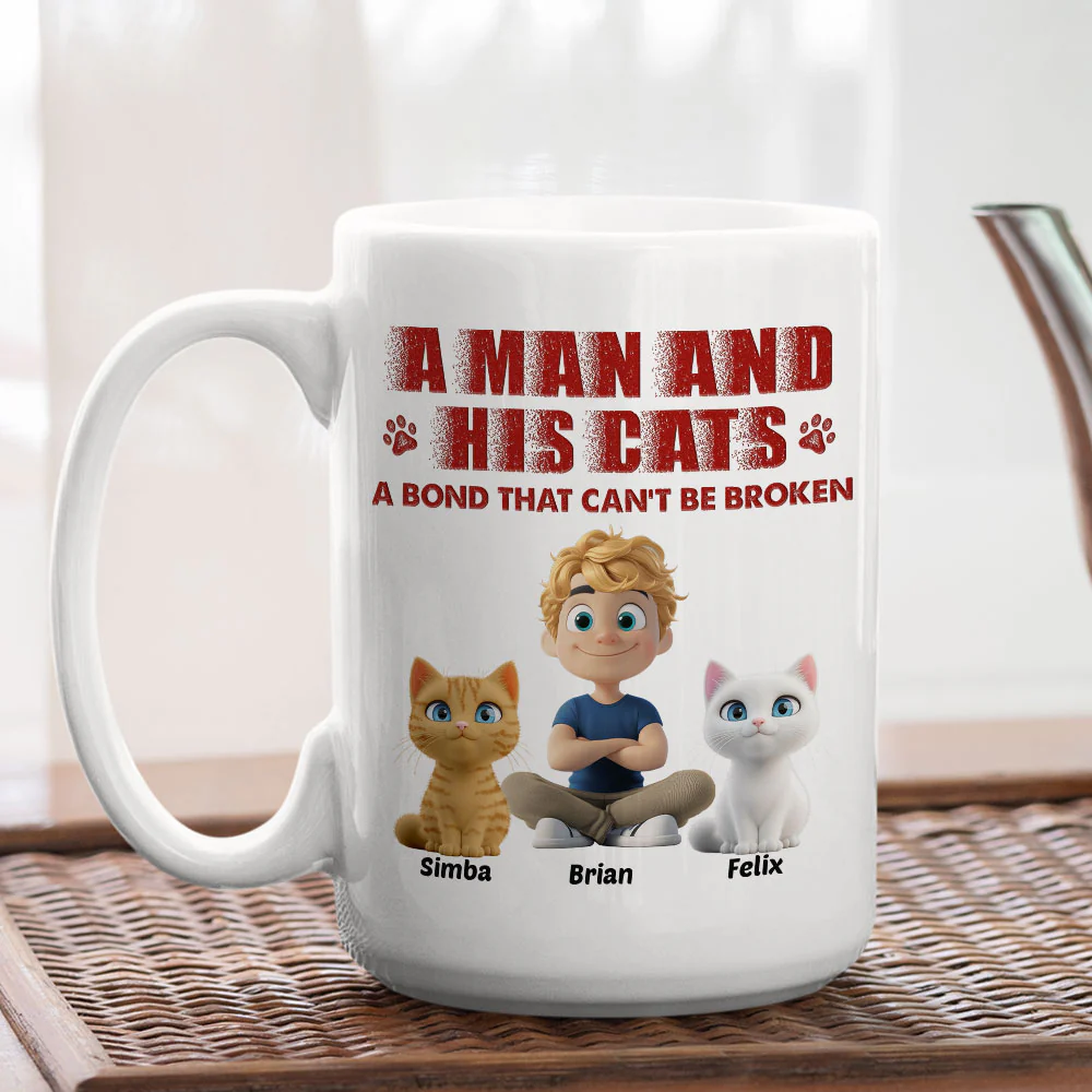 Best Parent To Cats - Personalized Custom Coffee Mug - Image 4