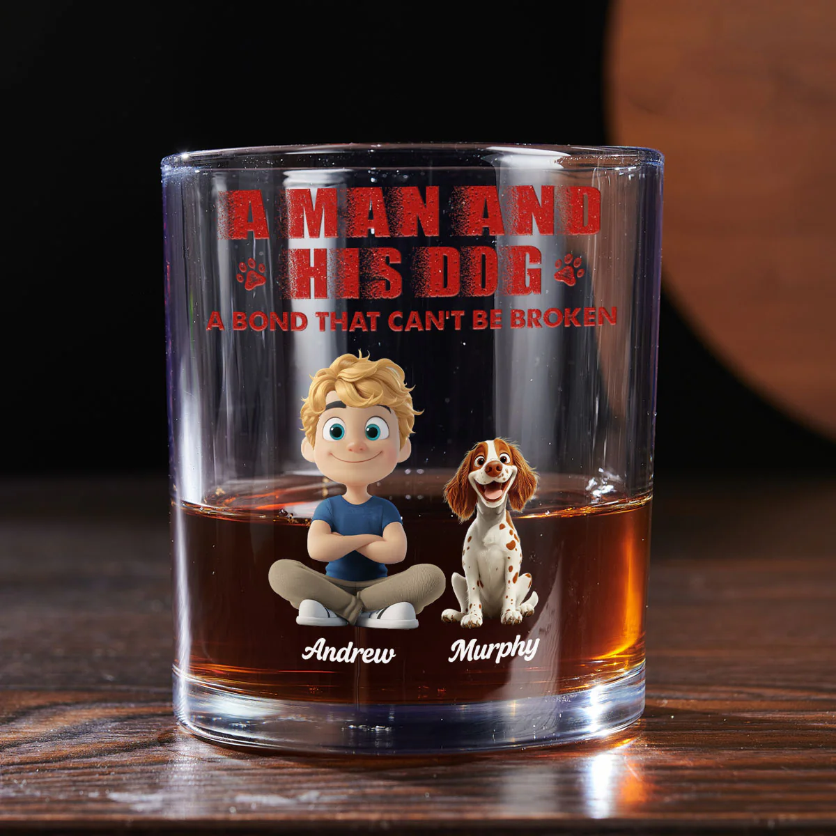 Best Parent To Me - Personalized Custom Whiskey Glass