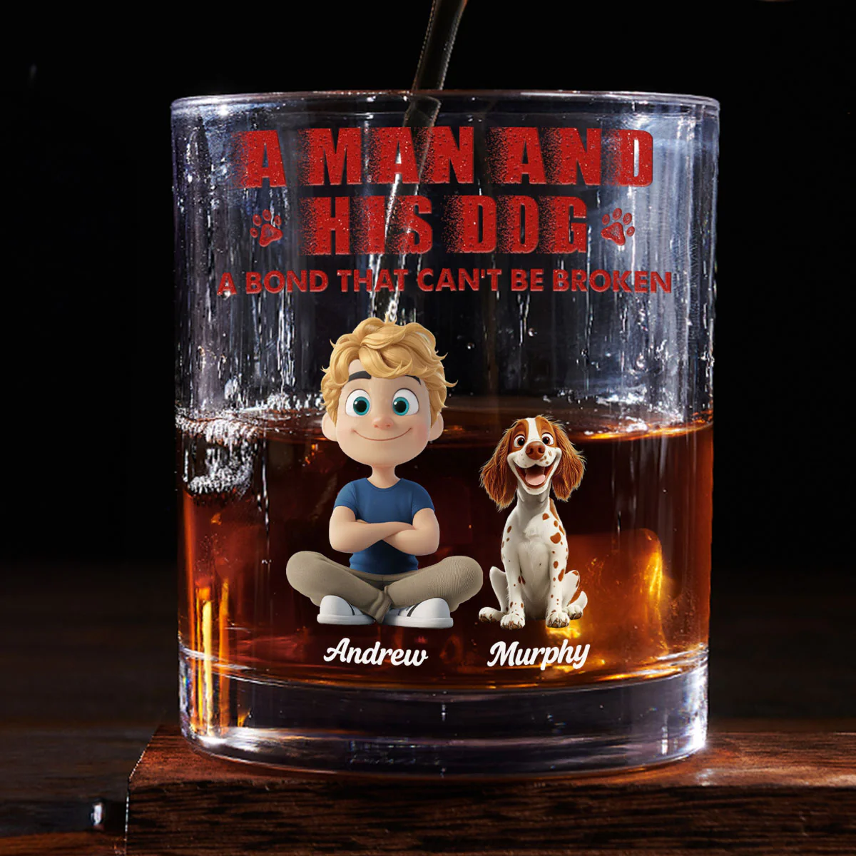 Best Parent To Me - Personalized Custom Whiskey Glass - Image 5