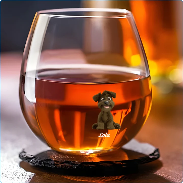 Best Parent To Me - Personalized Custom Wine Glass - Image 4