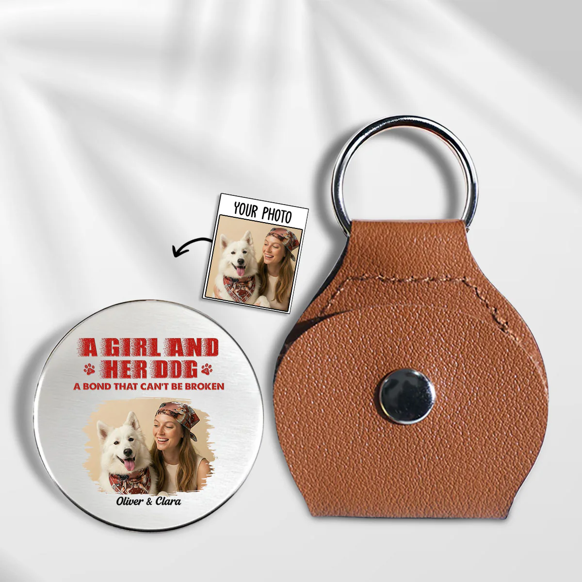 Best Parent To Me Photo - Personalized Custom Pocket Hug